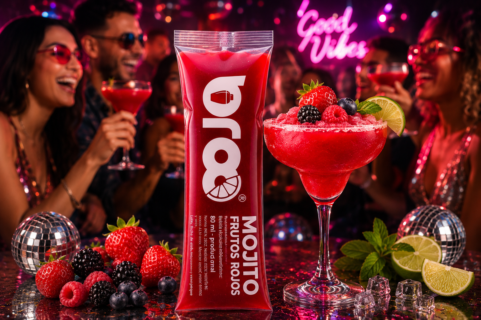 MOJITO FRUTOS ROJOS